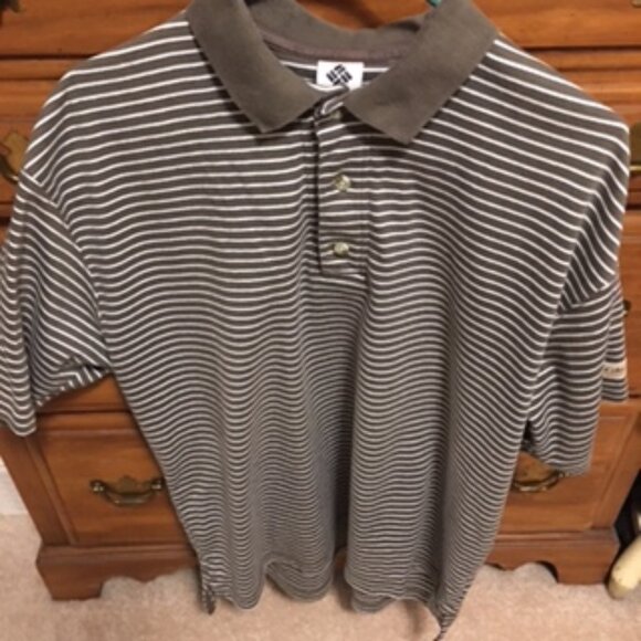 Vintage Men's Columbia s/s Cotton Knit Shirt Size Large - Picture 4 of 11